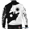 Gift For Viking Lover Skoll and Hati Viking Hoodie HG