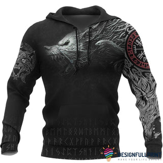 Gift For Viking Lover Viking Hoodie HG