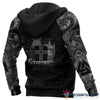 Gift For Viking Lover Viking Zip Up Hoodie Iceland Coat Of Arms Odin s Hoodie HG Zip up