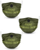 Front Toward Enemy face-mask
