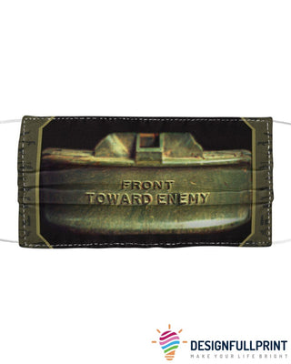 Gift For Army Front Toward Enemy Face Mask LH Military Gifts Gift For Army