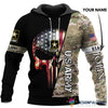 Gift For Army Personalized Army Hoodie LH