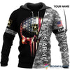 Gift For Army Personalized Army Hoodie LH