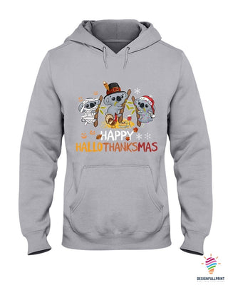 HalloThanksMas Cute Koala Koala Lover Hoodie