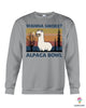 Wanna Smoke Alpaca Funny Hoodie PA