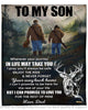 Gift For Dad Father Son Gifts Blanket LH