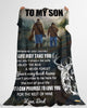 Gift For Dad Father Son Gifts Blanket LH