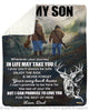 Gift For Dad Father Son Gifts Blanket LH