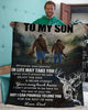 Gift For Dad Father Son Gifts Blanket LH
