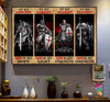 Knights Templar Full Of God Canvas HG