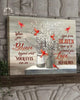 Heaven Canvas Love Never Dies Cardinals Version Wall art canvas HG