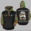 Mother Day Gift Gift For Mom Autism Mom Like A Normal Mom Except Much Stronger 3D Unisex Pullover or Zipup Hoodie HH