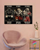Pitbull Boxen Seien Sie stark Pitbull US Marine Poster HG Gifts For Dog Lovers