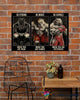 Pitbull Boxing Be Strong Pitbull US Marine Poster HG Gifts For Dog Lovers