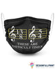 Music Face Mask Cloth Mask LH Cloth Mask