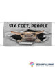 Chihuahua Six Feet People Cloth Mask LH Cloth Mask