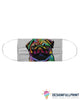 Pug Cloth Mask Face Mask LH Cloth Mask Gift For Pug