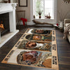 Pitbull Pilot Rectangular Rug LH Gifts For Dog Lovers