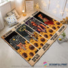 Black Women Be Strong Rectangular Rug HG