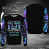 Gift For Gamer I Dont Always Play a Game Video Games Personalized 3D Hoodie Pullover Zipup Sweatshirt T Shirt HH