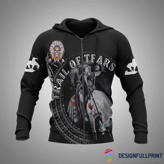 Gift For Native American Trail Of Tears Native Hoodie LN