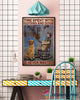 Dog Guitar Poster LH Gifts For Guitar Players