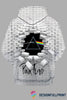 Hiphop 3D Rainbow Printed US Unisex Size Hoodie LN