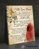 Cardinal A Letter From Heaven Wall Art Canvas HG