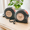 Personalized text carving tape measure