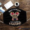 Gift For Mom Marine Mom Cloth Mask Face Mask LH Cloth Mask