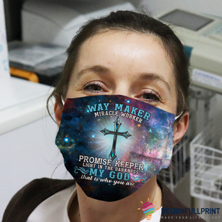 Gift For Christian Jesus Cloth Mask Face Mask LH Cloth Mask Gift For Christian
