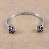 Skull Stainless Steel Men's Bracelets Bangles - designfullprint