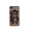 [US Only] Wood Phone Case for Universal Models - Skull 004 - designfullprint