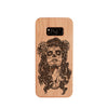 [US Only] Wood Phone Case for Universal Models - Skull 004 - designfullprint