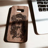 [US Only] Wood Phone Case for Universal Models - Skull 004 - designfullprint