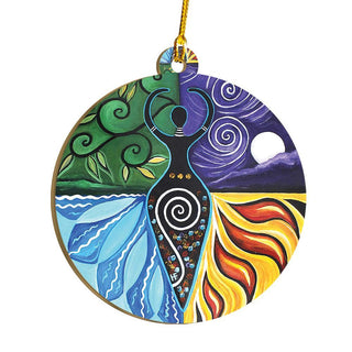 Elements Goddess Wicca Ornament LH