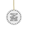 Crazy Lady Ornaments LH