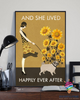 Happy Girl And Her Dog Canvas Art and Poster CM Gifts For Dog Lovers