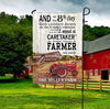 The Miller Farm Farmer God Says I Need a Caretaker US FLag LN Gift For Farmer