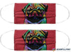 Pug Cloth Mask Face Mask LH Cloth Mask Gift For Pug
