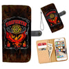 Cell Phone Wallet Case for Universal Models - Fire Dept FireFighter Fire Rescue 001