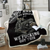 Limited Edition Skull Lovers Sofa Throw Blanket