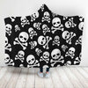 Skull and Crossbone Hooded Blanket