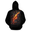 3D Lava Skull Unisex Hoodie 031