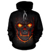 3D Lava Skull Unisex Hoodie 031