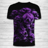 Skull Gift Purple Skull Unisex Hoodie, Long-sleeve, Tee, Shorts