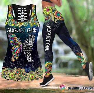 August Girl Tank Top And Leggings Set HG