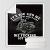 Limited Edition Skull Lovers Sofa Throw Blanket