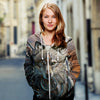 3D Wolf Art Zip Up Hoodie 001 - designfullprint