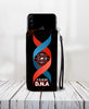 Cell Phone Wallet Case for Universal Models - FireFighter DNA - designfullprint